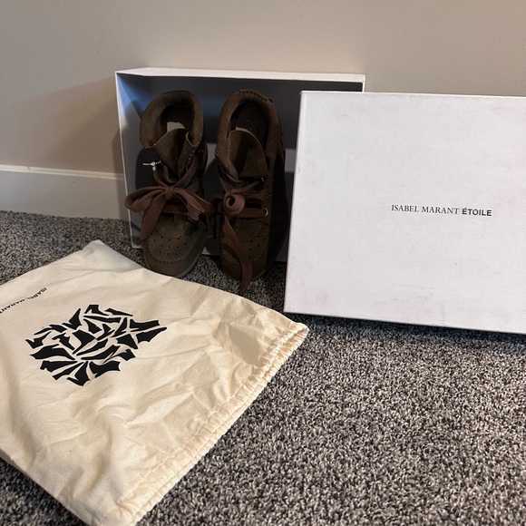 Isabel Marant Étoile Brown Wedge Sneakers EU 36 | Brand New - Picture 12 of 17